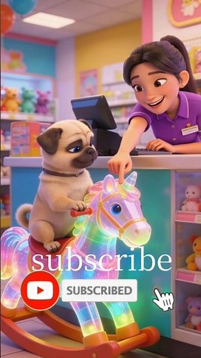 Cutest Puppy Animation 😍 | Adorable Shop Scene | Cute Cartoon Moments