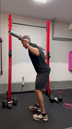 Staggered-Stance Good Morning | Glute, Hamstring & Core Strength