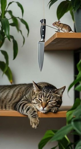 Funny! This mouse means business—watch out, it steals snacks fast #funny #mouse #viral