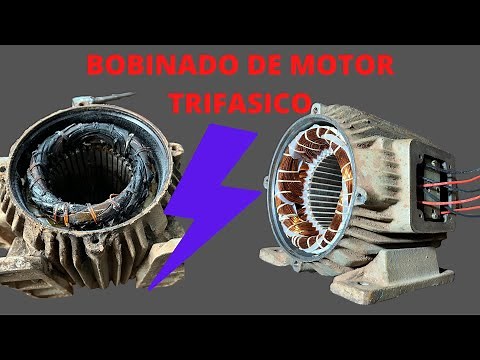 THREE-PHASE MOTOR WINDING