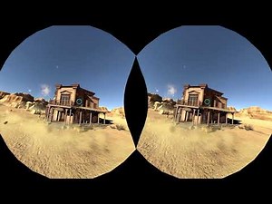 Using saccade-tracking to trick VR users into walking in circles, giving the illusion of "infinite walking"