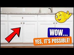 How to Remove Hardened Grease from Kitchen Cabinets FAST⚡