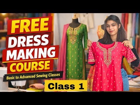 Free Dress making course ( class 1 )