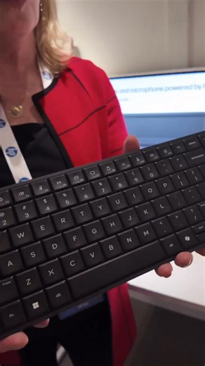 the HP EliteBoard G1a has a computer built inside it so you’re not locked to just one display. #keyboard #pc #tech #hp #allinone | Bila ICT Solutions - Pty Ltd