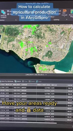 Calculating Agricultural Production in ArcGIS: Step-by-Step Guide