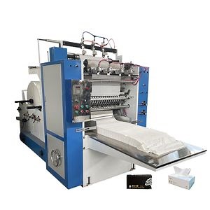 New Design Semi Automatic Facial Tissue Making Machine with Packing Machine