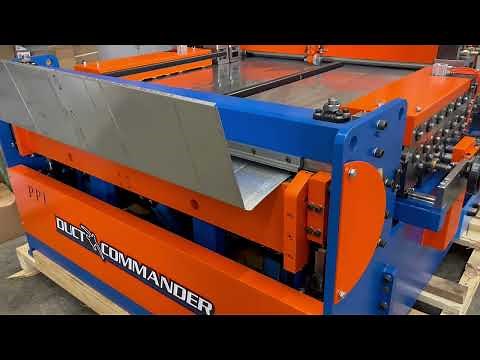 PPI Duct Commander Duct Making Machine Demo