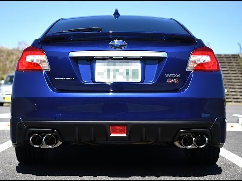 スバル WRXS4 WRX-S4の純正マフラーをSTIマフラーへ交換 排気音比較 Exhaust sound