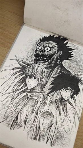 "DEATH NOTE" drawing✨