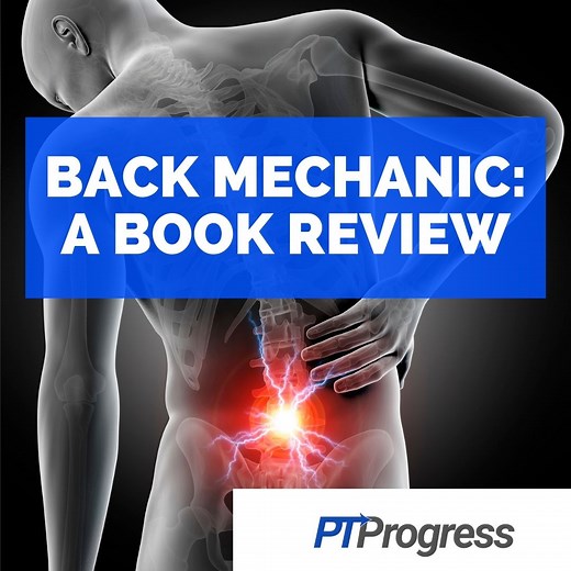 A Physical Therapist Book Review: "Back Mechanic" by Stuart McGill
