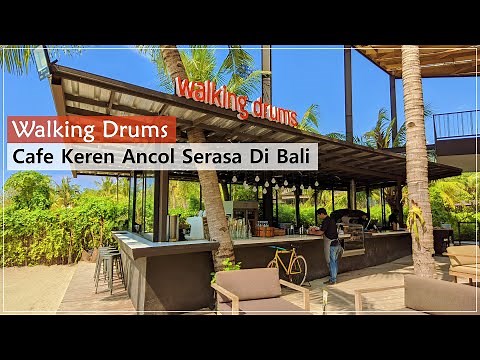 WALKING DRUMS ANCOL BY THE BEACH | Cafe Jakarta Serasa Di Bali