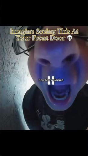 Imagine Seeing This At Your Front Door 💀 #scary