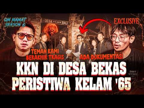 TEMANKU BERAKHIR DIPASUNG 😭 KKN DI DESA BALI BEKAS PERISTIWA PILU 65 #OMMAMAT