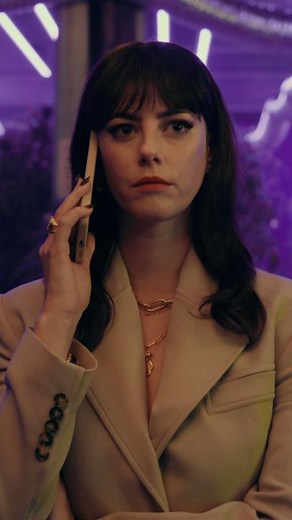 "Kaya Scodelario is enchantingly ice-cold" as Susie Glass in THE GENTLEMEN. Watch now on Netflix. | The Gentlemen