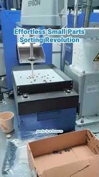Revolutionize Sorting with the Vibratory Bowl Automatic Sorting Machine