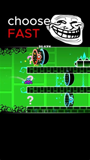 TROLLING myself in Geometry Dash #geometrydash #gd