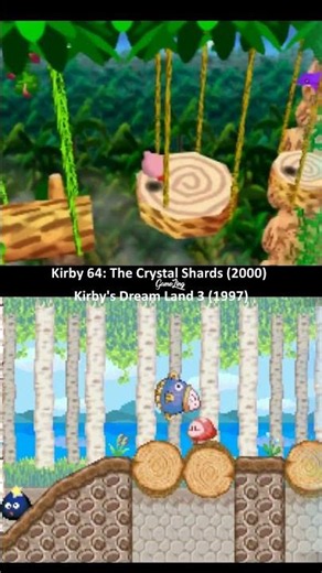 Kirby's Dream Land 3 (1997) vs Kirby 64: The Crystal Shards (2000) #nintendo #kirby #任天堂 #gaming