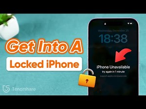 [3 Ways] How to Get Into A Locked iPhone in 2025 | No Computer or Passcode!