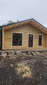 Client Testimonial: Barnstyle Two Bed S We’re excited to walk you through this stunning new Two Bed S, plus hear directly from our lovely client about her experience building with us 🏠️🪵 Cabin Features: ✅ Log thickness: 45mm (upgrade to 60mm available) ✅ Wall height: 2275mm ✅ Ridge height: 3705mm ✅ Roof boards: 19mm ✅ Floor boards: 28mm ✅ Wall insulation: 100mm mineral wool external steel cladding ✅ Floor insulation: 100mm mineral wool ✅ Roof insulation: 100mm mineral wool ✅ Steel roof with gu