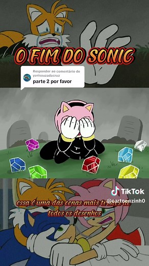 Fim Do Sonic Pt 2: Funeral Emocionante e Despedida Triste dos Amigos