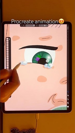 Animation made with Procreate!!😍 #procreate #procreatedreams #animation