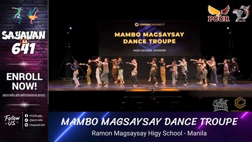 10K views · 227 reactions | Narito na ang mga grupong makaka-indakan natin sa Sayawan sa 641 Year 3 Street Dance Competition! MAMBO MAGSAYSAY DANCE TROUPE Suportahan mo sila para makapasok sa Top 5 na makakasama sa Grand Finals! One point for every reaction and five points for every share! Voting ends on July 24, at 11:59 PM. #PCCR #SayawanSa641 #Year3 #StreetDanceCompetition #PCCR70thYear #EnrollmentOngoing #TeamPCCR | Official Philippine College of Criminology | Facebook