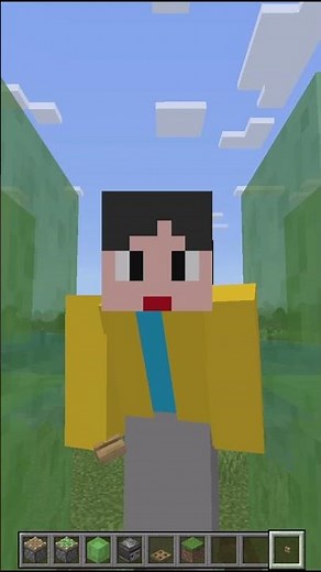 【マイクラ】動く！ジェット機の作り方！#shorts