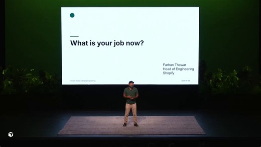 Head of Engineering Shopify: "AI writes the code, AI reviews the code. Your job is just to write the loops around it."26 minutes on how AI changed the way 3,000 engineers work inside a single company.Ignoring it while everyone else uses AI to do more is the fastest way to fall behind.Watch it, then read the step by step guide on loops below.