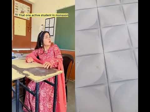 That one active student in monsoon😂#shorts#viral#explorepage#relatable