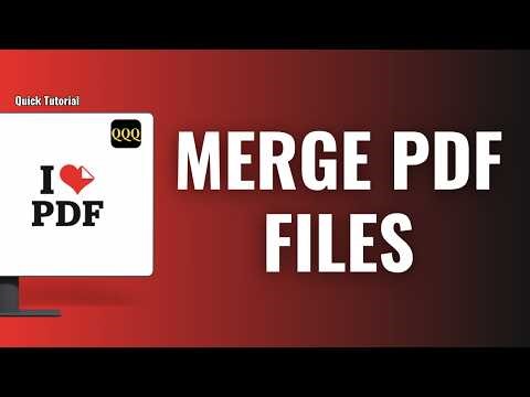 How to Combine PDF Files into One ?