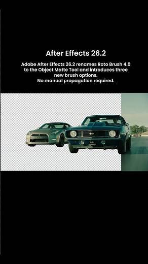 After Effects 26.2 Auto Masking is Insane #vfx