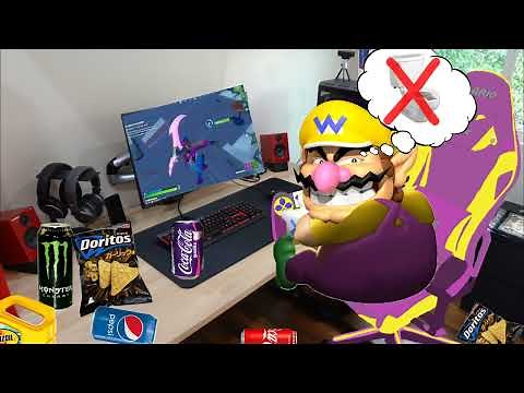 Wario decides to poop himself (Wario dies greentext animated)
