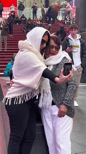 Times Square’s got that winter chill 🧣🌟 #TimesSquare #NYC #NewYork #CityLife #TSQ