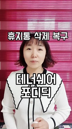 휴지통 삭제 파일 복구하는 방법 및 팁