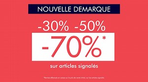[NOUVELLE DEMARQUE] Encore plus de réductions dans votre magasin Kiabi !! jusqu'à -70% sur des milliers d'articles signalés venez profiter!! | Kiabi