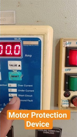 Motor Protection Device #motorprotection #shorts