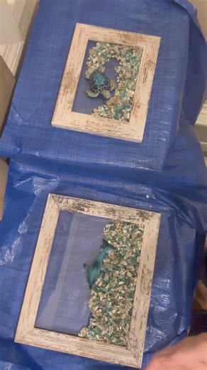 4.3K views · 63 reactions | Turtle glass art. #shatteredglass #shellart #deepsouthshelling #resinart | Mettle Modern Design | Facebook