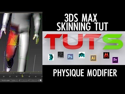 How to skin characters in Autodesk 3ds max - Physique Modifier Tutorial