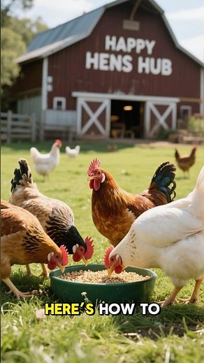 How to Feed Your Chickens | Easy Beginner Guide 🐔Feed Short