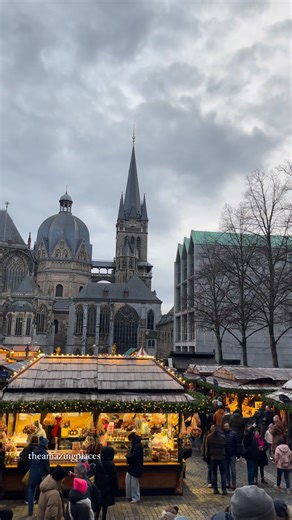 Aachen in Germany during Christmas market. #christmasmarket | The amazing places