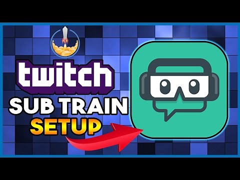 How to setup a Twitch Sub Train In OBS! | Streamelements tutorial