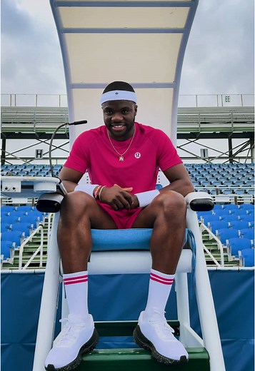 In or Out? Watch lululemon Ambassador Frances Tiafoe take a turn in the umpire’s chair. He doesn’t miss. 🎯