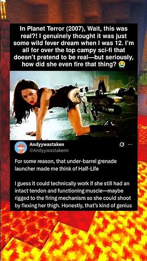How Did She Even Fire That Thing?! Planet Terror’s Wildest Moment 😂