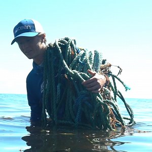 1.6K views · 171 reactions | Protecting marine life, by removing one ghost net at a time. Ghost nets are the deadliest form of plastic pollution and our cleanup crews have been working tirelessly to remove these silent killers from our oceans. If you want to support our cleanup efforts, snag one of our Ghost Net Awareness Bracelets at https://bit.ly/428uRy6 Together, we can bring back hope and ensure a brighter future for our aquatic friends 麗 | 4ocean | Facebook