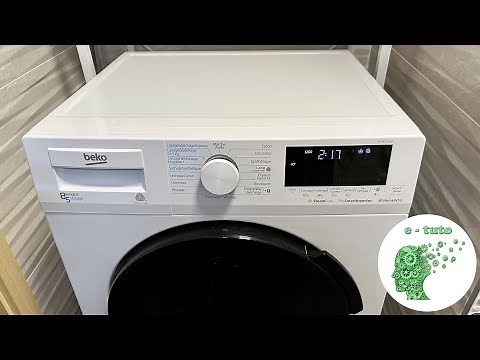 Nettoyer filtre machine à laver Beko.