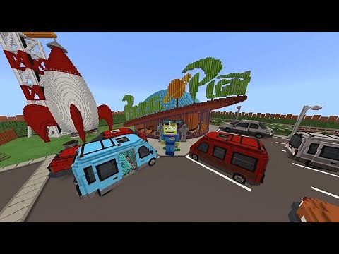 Minecraft Toy Story Mashup World Tour - Toy Story 1 (Andy's House + Pizza Planet)