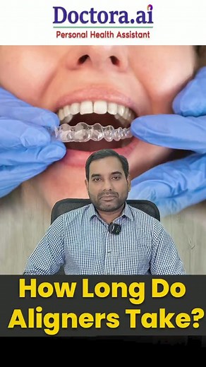 Doctora on Instagram: "Wondering how long aligners really take to straighten your smile? Our expert doctor at Smile Dental Care explains the treatment timeline, factors involved, and what you can expect—step by step. Because a confident smile starts with the right information! 👉 Don’t forget to subscribe to Doctora.ai for more expert dental insights. #alignerstreatment #clearaligners #smiledentalcare #doctoraai #doctorexplains #dentaleducation #orthodonticcare #alignersjourney #straightenyoursm