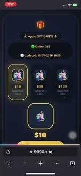 Earn Apple Gift Card For Free #apple #codes