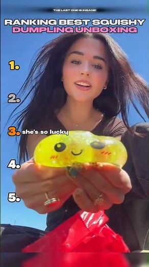 Ranking The Best Squishy Dumpling Unboxing