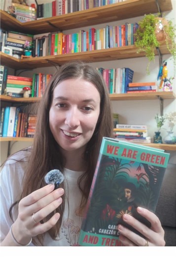 reading the international booker longlist 2026 pt.2 - we are green and trembling by gabriela cabezon camara tr. by robin myers 🌴 #bookreview #internationalbooker2026